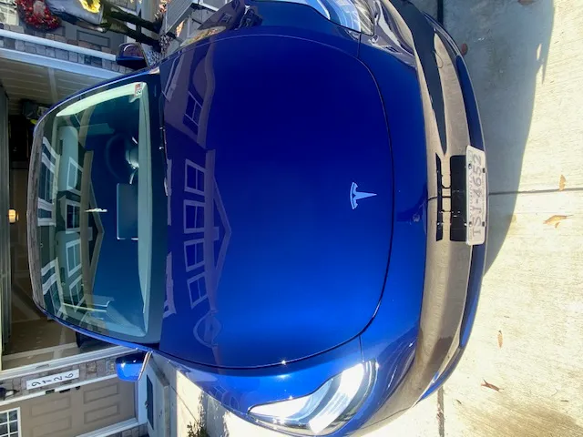 Exterior Wash & Wax — Tesla Model 3